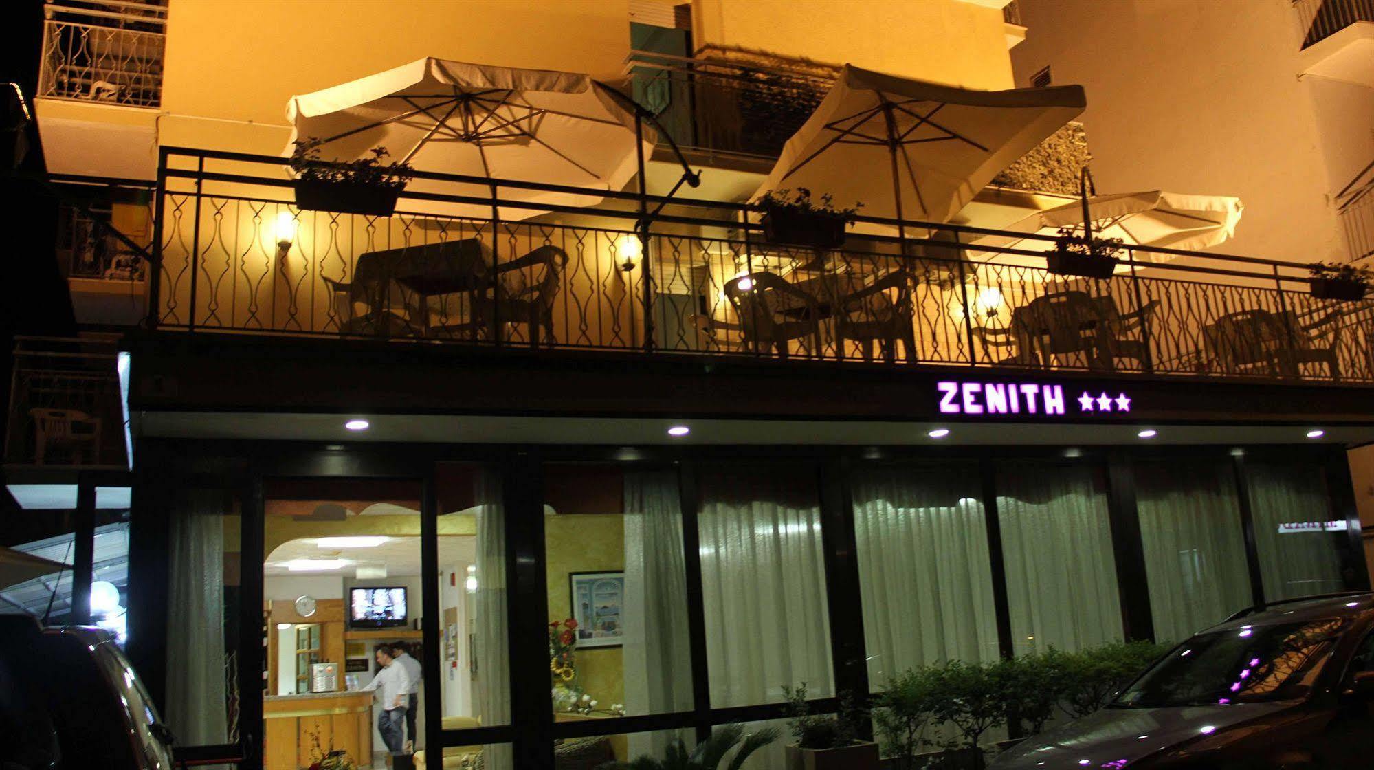 Hotel Zenith Римини Экстерьер фото